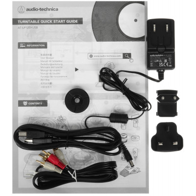 Проигрыватель винила Audio-Technica AT-LP120XUSB Silver