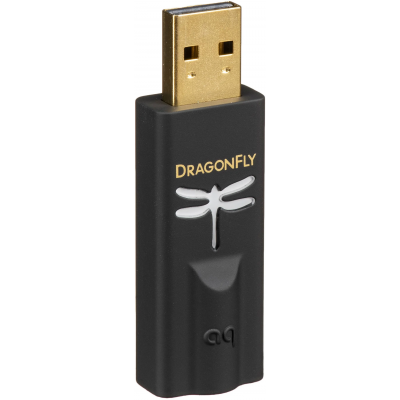 Портативный усилитель для наушников AudioQuest DragonFly Black