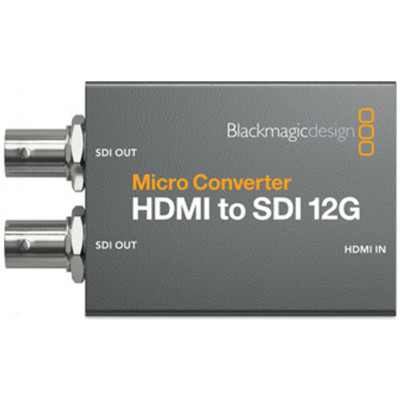 Микро-конвертер Blackmagic Design Micro Converter HDMI to SDI 12G wPSU (с блоком питания)