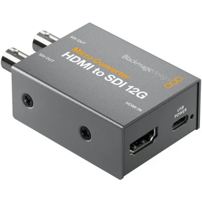Микро-конвертер Blackmagic Design Micro Converter HDMI to SDI 12G wPSU (с блоком питания)