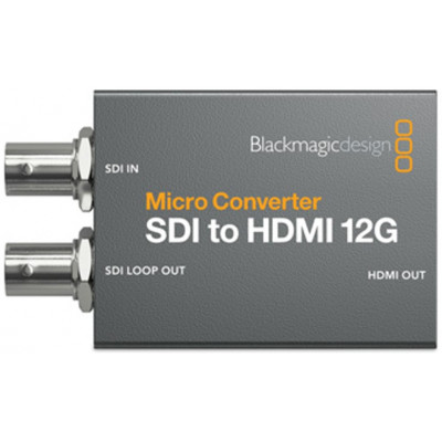Микро-конвертер Blackmagic Design Micro Converter SDI to HDMI 12G (без блока питания)