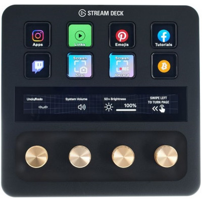 Контроллер Elgato Stream Deck+ Dial Set Gold