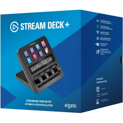 Контроллер Elgato Stream Deck Plus Black