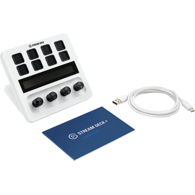 Контроллер Elgato Stream Deck Plus White