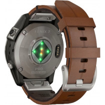 Умные часы Garmin Fenix 7 Pro Sapphire Solar Gray/Brown