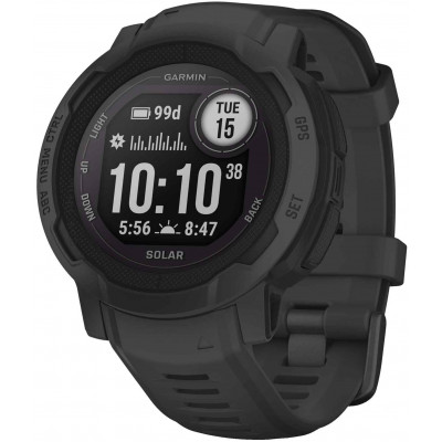 Умные часы Garmin Instinct 2 Solar Graphite