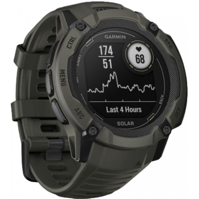 Умные часы Garmin Instinct 2X Solar Moss