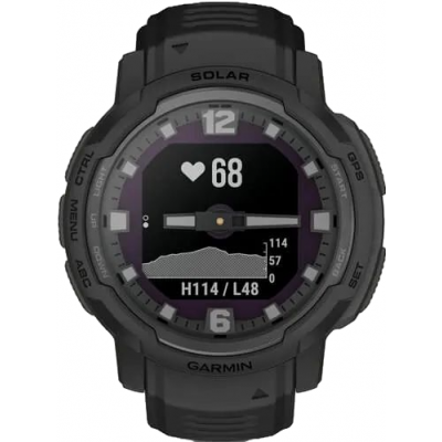 Умные часы Garmin Instinct Crossover Solar Tactical Edition Black