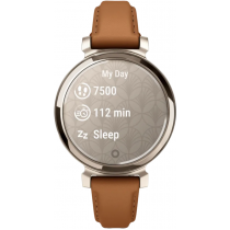 Умные часы Garmin Lily 2 Classic Cream Gold/Tan Leather Band