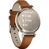 Умные часы Garmin Lily 2 Classic Cream Gold/Tan Leather Band