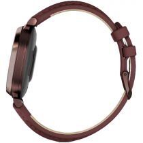 Умные часы Garmin Lily 2 Classic Dark Bronze/Mulberry Leather Band