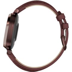 Умные часы Garmin Lily 2 Classic Dark Bronze/Mulberry Leather Band