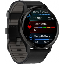 Умные часы Garmin Venu 3 Black Leather