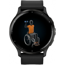 Умные часы Garmin Venu 3 Black Leather