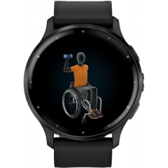Умные часы Garmin Venu 3 Black Leather