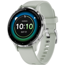 Умные часы Garmin Venu 3S Silver/Sage Gray
