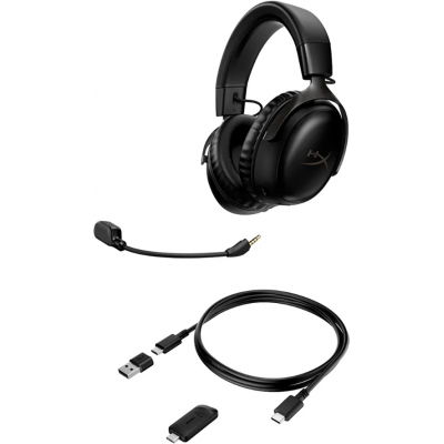 Наушники HyperX Cloud III Wireless Black