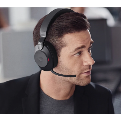 Гарнитура Jabra Evolve 2 85 Link 380c MS Stereo Black