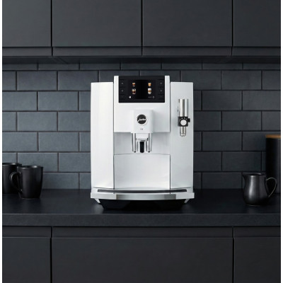 Кофемашина Jura E8 Piano White 