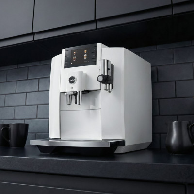 Кофемашина Jura E8 Piano White 
