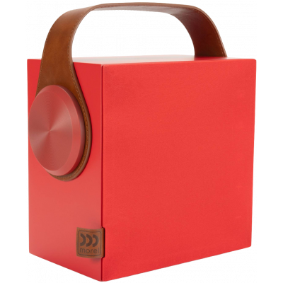 Портативная акустическая система Morel Biggie Ruby Red
