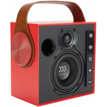 Портативная акустическая система Morel Biggie Ruby Red