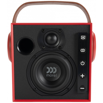 Портативная акустическая система Morel Biggie Ruby Red