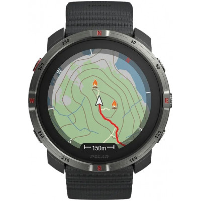 Умные часы Polar Grit X2 Night Black S-L