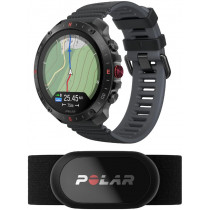 Умные часы Polar Grit X2 Pro Night Black + пульсометр H10 Black