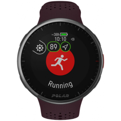 Умные часы Polar Pacer Pro Autumn Maroon