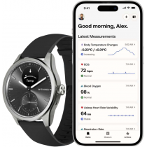 Гибридные часы Withings ScanWatch 2 42 mm Black