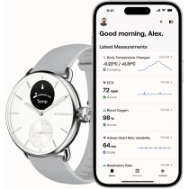 Гибридные часы Withings ScanWatch 2 42 mm White 