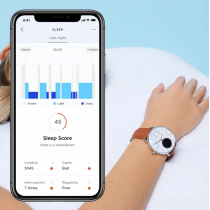 Гибридные часы Withings ScanWatch EKG 42mm
