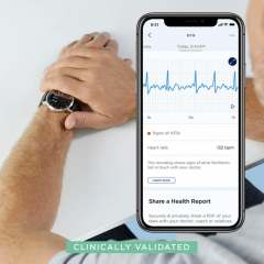 Гибридные часы Withings ScanWatch EKG 42mm
