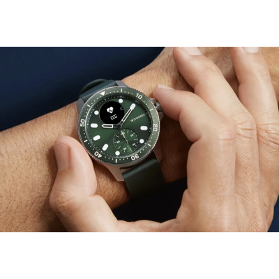 Гибридные часы Withings ScanWatch Horizon Green