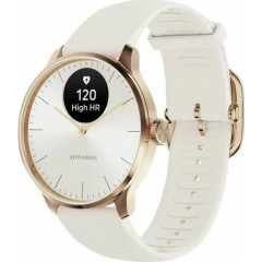 Гибридные часы Withings ScanWatch Light 37mm White Gold