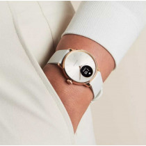Гибридные часы Withings ScanWatch Light 37mm White Gold