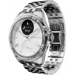 Гибридные часы  Withings Scanwatch Nova Brilliant Titanium Grey